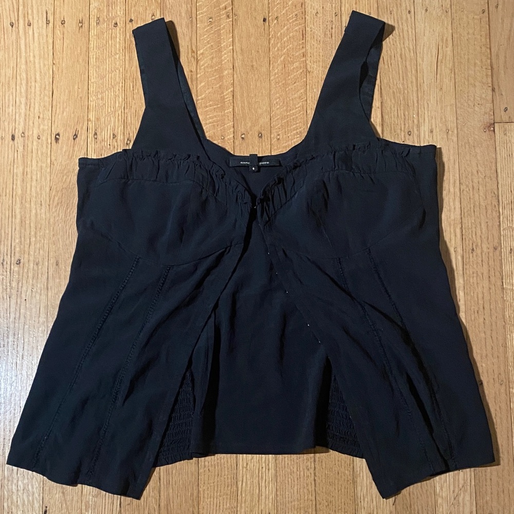Vintage Nanette Lepore Black Bustier Top